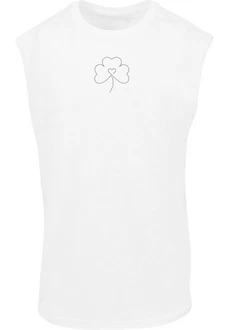 Merchcode T-Shirt Spring Leaf Clover Flower Sleeveless Tee Merchcode T-Shirt Spring Leaf Clover Flower Sleeveless Tee