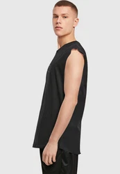 Merchcode T-Shirt Spring Leaf Clover Flower Sleeveless Tee Grün