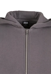 Urban Classics Fluffy Zip Cardigan Hellgrau/Grau/Dunkelgrau/Braun