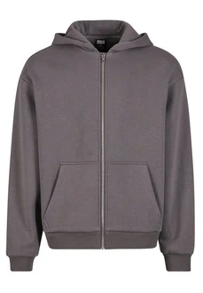 Urban Classics Fluffy Zip Cardigan Hellgrau/Grau/Dunkelgrau/Braun