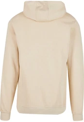 URBAN CLASSICS Kapuzensweatshirt Basic Essential Hoody Beige/Khaki/Braun
