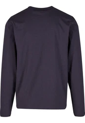 Brandit Premium Longsleeve Shirt Dunkelblau/Lila