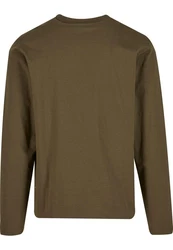 Brandit Premium Longsleeve Shirt Khaki/Dunkelgrün