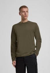 Brandit Premium Longsleeve Shirt Khaki/Dunkelgrün