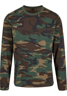 Brandit Premium Longsleeve Shirt Dunkelgrün