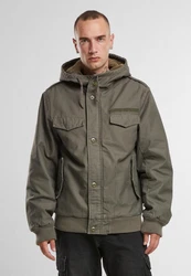 Brandit Winterjacke BW Jacket Jacob (1-St) Khaki/Dunkelgrün/Braun/Grau
