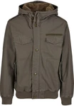 Brandit Winterjacke BW Jacket Jacob (1-St) Khaki/Dunkelgrün/Braun/Grau