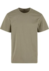 URBAN CLASSICS T-Shirt Sorona Regular Tee Dunkelgrün/Khaki