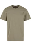 URBAN CLASSICS T-Shirt Sorona Regular Tee Dunkelgrün/Khaki