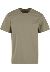 URBAN CLASSICS T-Shirt Sorona Regular Tee Dunkelgrün/Khaki