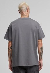 URBAN CLASSICS T-Shirt Sorona Regular Tee Dunkelgrau/Grau/Hellgrau