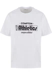 Upscale by Mister Tee Compton Athletic Club Oversize Tee (1-tlg) Weiß