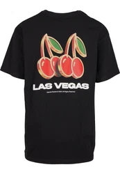 MisterTee T-Shirt Gambling Capital Oversize Tee Gold/Schwarz/Lila