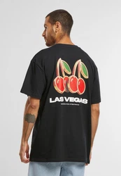 MisterTee T-Shirt Gambling Capital Oversize Tee Gold/Schwarz/Lila