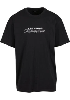 MisterTee T-Shirt Gambling Capital Oversize Tee Gold/Schwarz/Lila MisterTee T-Shirt Gambling Capital Oversize Tee Gold/Schwarz/Lila