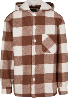URBAN CLASSICS Allwetterjacke Big Check Jacket With Hood (1)