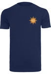 MisterTee Soleil Tee Dunkelblau/Braun/Blau/Gelb