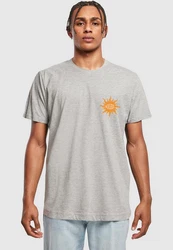 MisterTee Soleil Tee Braun/Gelb/Hellgrau/Grau