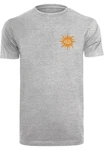 MisterTee Soleil Tee Braun/Gelb/Hellgrau/Grau