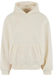 URBAN CLASSICS Kapuzensweatshirt Oversized Teddy Hoody (1-tlg) Beige/Creme/Khaki/Weiß