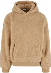 URBAN CLASSICS Kapuzensweatshirt Oversized Teddy Hoody (1-tlg) 