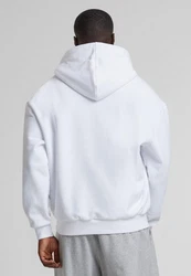 URBAN CLASSICS Kapuzensweatshirt Ultra Heavy Oversized Hoody Weiß/Creme/Grau