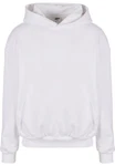 URBAN CLASSICS Kapuzensweatshirt Ultra Heavy Oversized Hoody Weiß/Creme/Grau