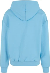 URBAN CLASSICS Kapuzensweatshirt Ultra Heavy Oversized Hoody Blau/Hellblau