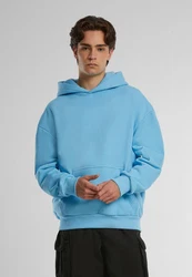 URBAN CLASSICS Kapuzensweatshirt Ultra Heavy Oversized Hoody Blau/Hellblau