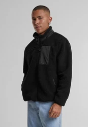 Urban Classics Teddy Jacket With Stand Up Collar (1-St) 