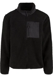 Urban Classics Teddy Jacket With Stand Up Collar (1-St) 