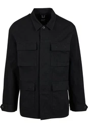 Brandit BDU Twill Jacket (1-St) Dunkelblau/Schwarz/Grau