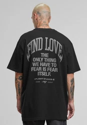 Upscale by Mister Tee T-Shirt Find Love Oversize Tee Schwarz/Dunkelblau