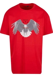 Upscale by Mister Tee Sick Eagle Heavy Oversize Tee Rot/Dunkelrot
