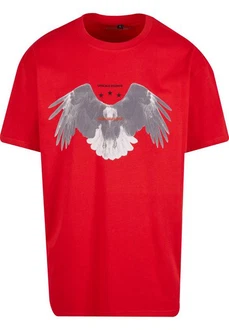 Upscale by Mister Tee Sick Eagle Heavy Oversize Tee Rot/Dunkelrot