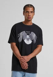 Upscale by Mister Tee Sick Eagle Heavy Oversize Tee Blau/Schwarz/Dunkelblau