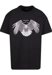 Upscale by Mister Tee Sick Eagle Heavy Oversize Tee Blau/Schwarz/Dunkelblau