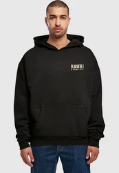 Merchcode Kapuzensweatshirt Hawai Oversized Hoody Schwarz