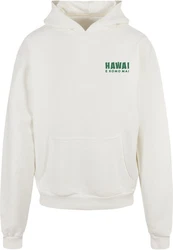 Merchcode Kapuzensweatshirt Hawai Oversized Hoody Beige/Dunkelgrün/Khaki/Creme/Dunkelblau/Weiß/Gelb