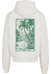 Merchcode Kapuzensweatshirt Hawai Oversized Hoody Beige/Dunkelgrün/Khaki/Creme/Dunkelblau/Weiß/Gelb