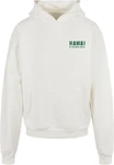 Merchcode Kapuzensweatshirt Hawai Oversized Hoody Beige/Dunkelgrün/Khaki/Creme/Dunkelblau/Weiß/Gelb