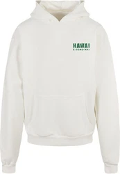Merchcode Kapuzensweatshirt Hawai Oversized Hoody Beige/Dunkelgrün/Khaki/Creme/Dunkelblau/Weiß/Gelb