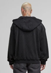 Urban Classics Jaquard Velvet Zip-Hoody 