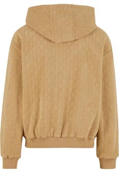 Urban Classics Jaquard Velvet Zip-Hoody 