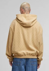Urban Classics Jaquard Velvet Zip-Hoody 