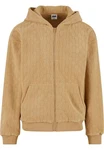 Urban Classics Jaquard Velvet Zip-Hoody 