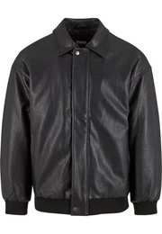Lederjacke Synthetic Leather Blouson (1-St)