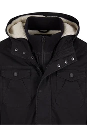 Brandit Men Meadow Jacket (1-St) Schwarz/Dunkelgrau