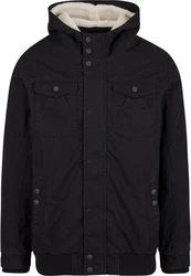 Brandit Men Meadow Jacket (1-St) Schwarz/Dunkelgrau