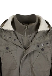 Brandit Men Meadow Jacket (1-St) Khaki/Dunkelgrün